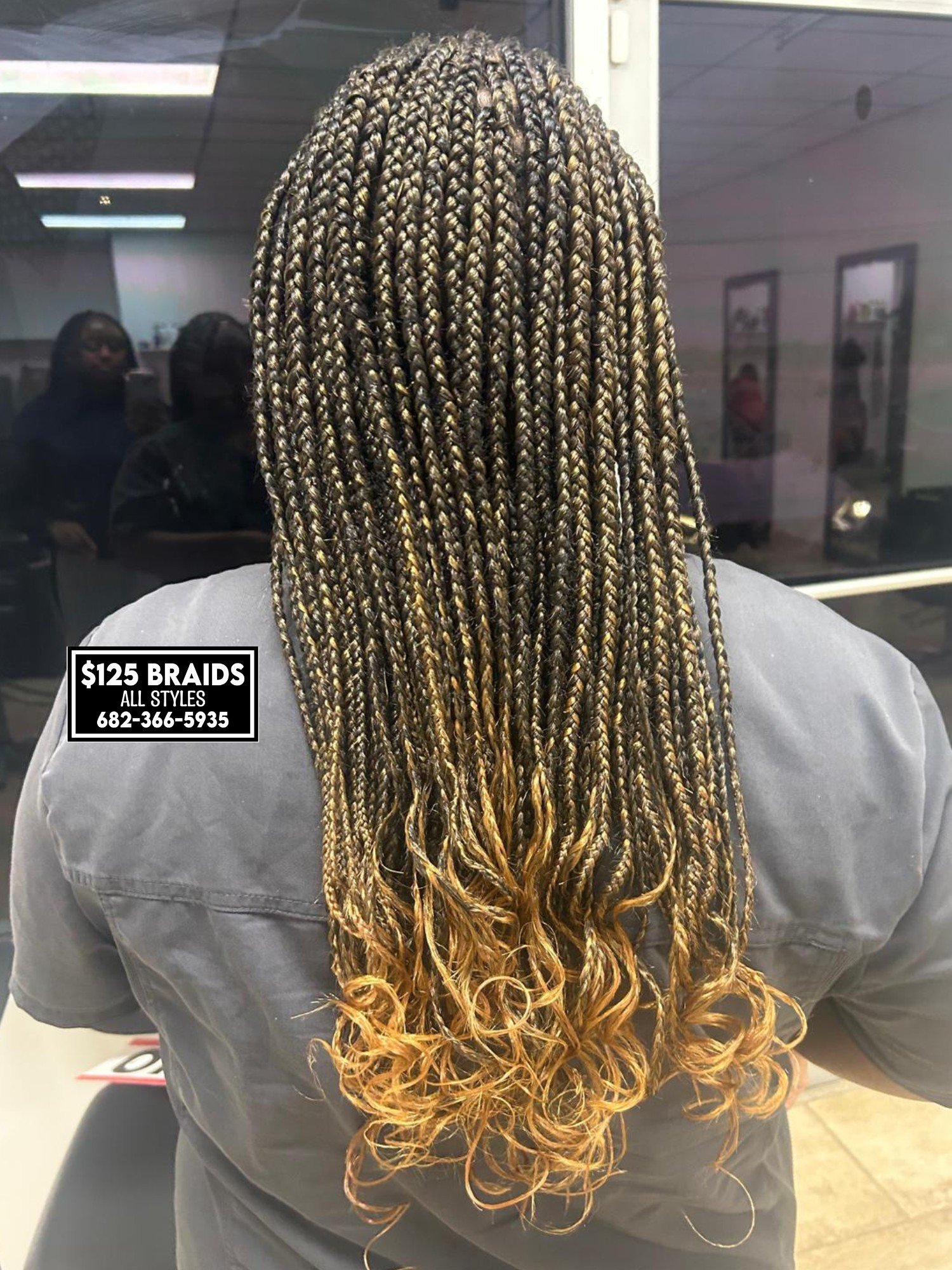 $125 african braids