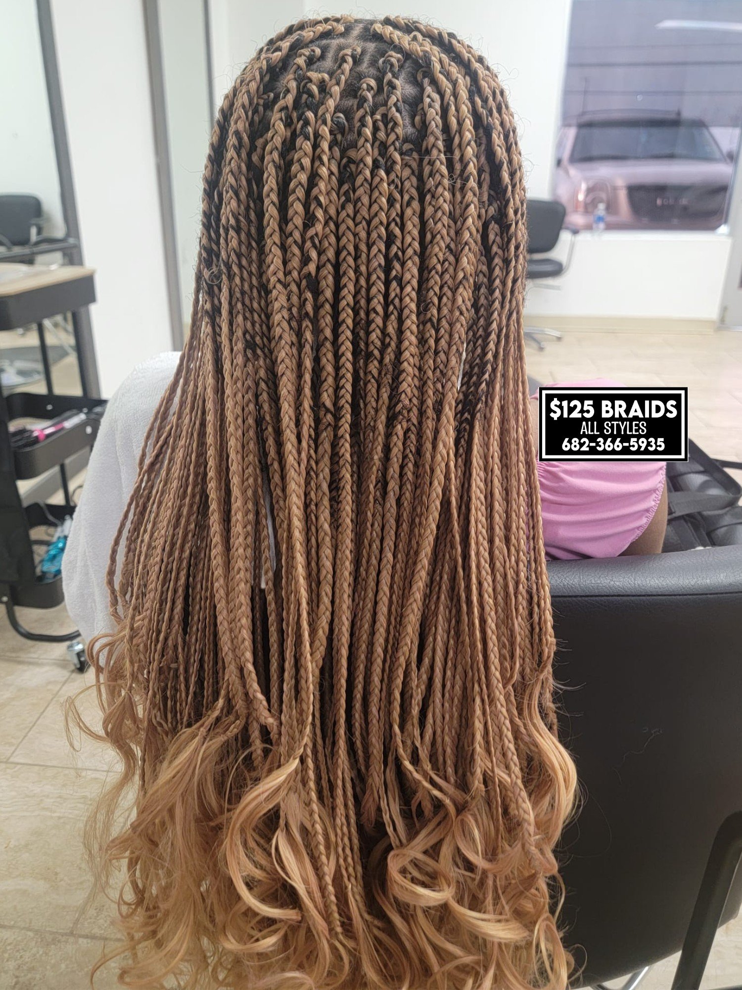 $125 african braids