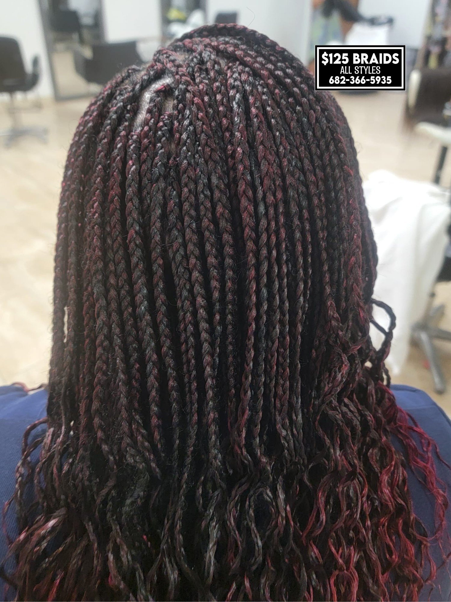 $125 braids