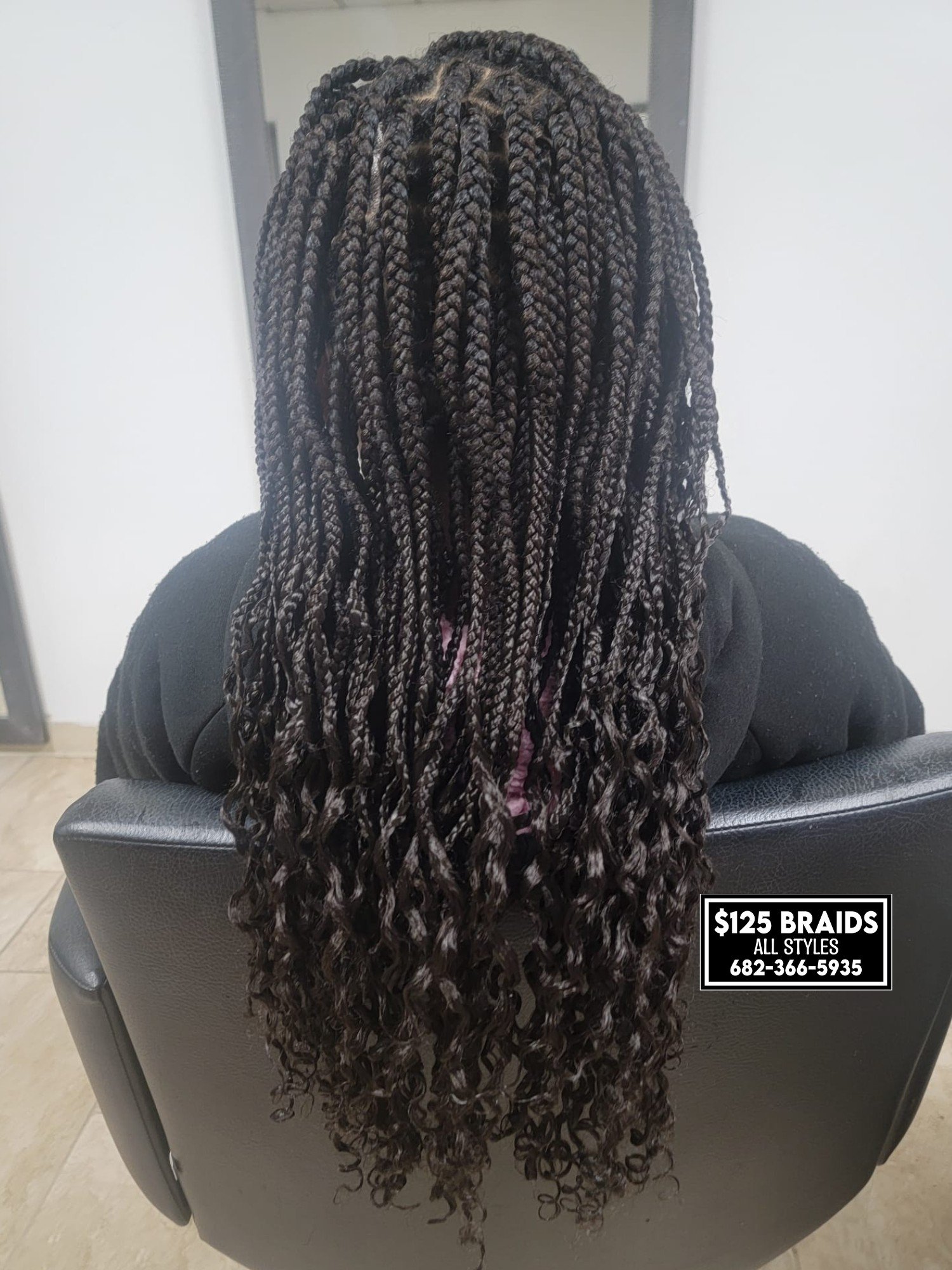 $125 african braids