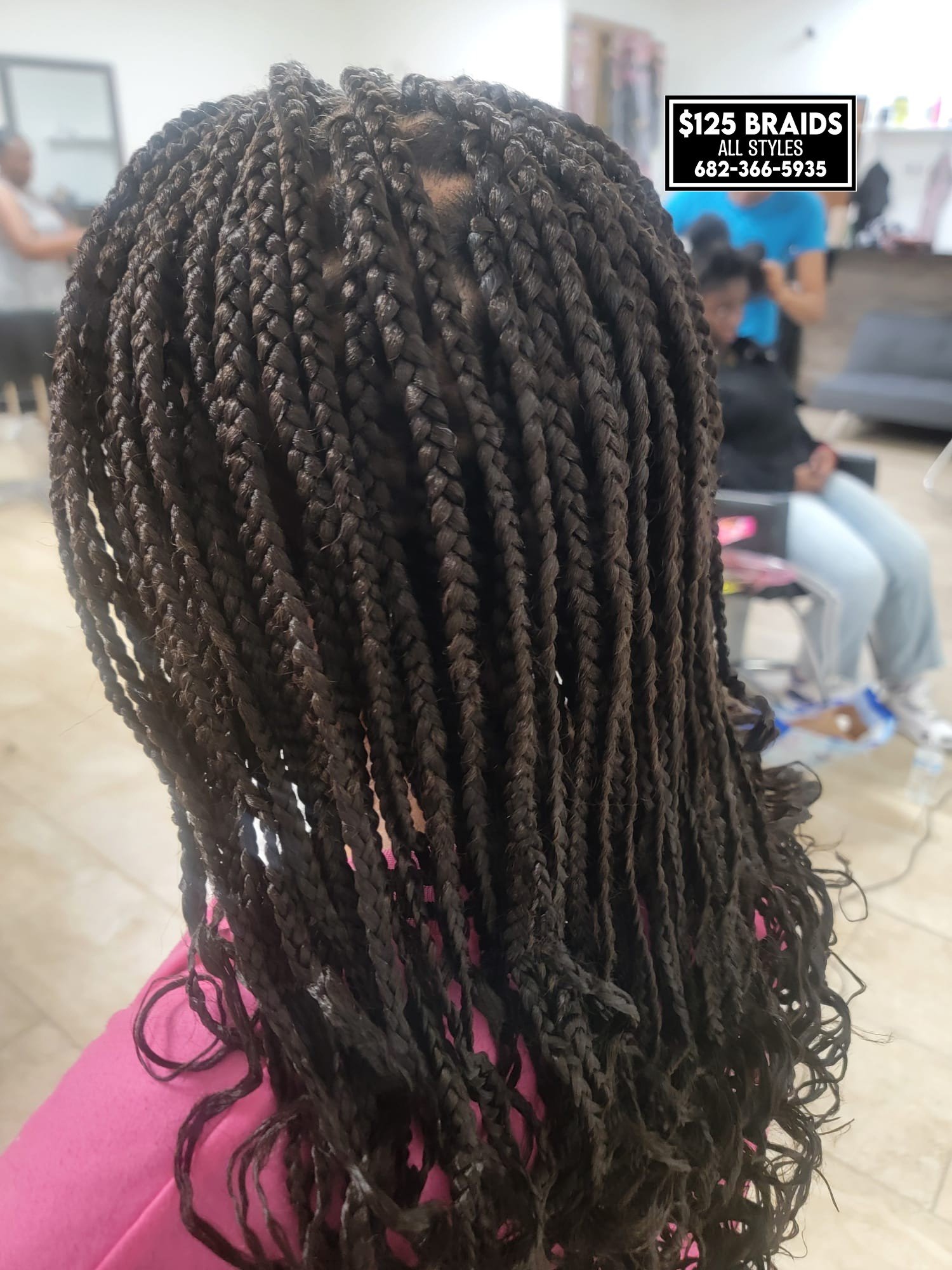 $125 african braids
