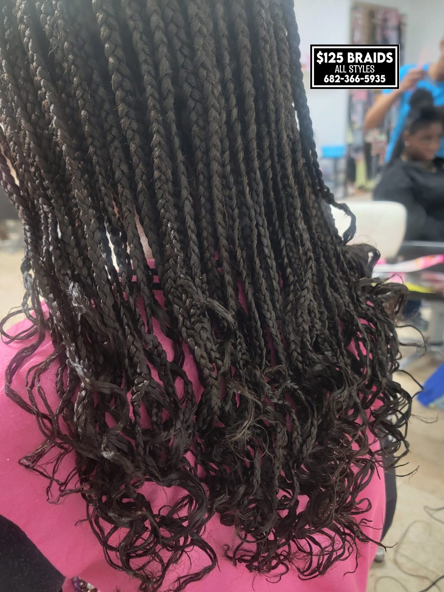 $125 african braids