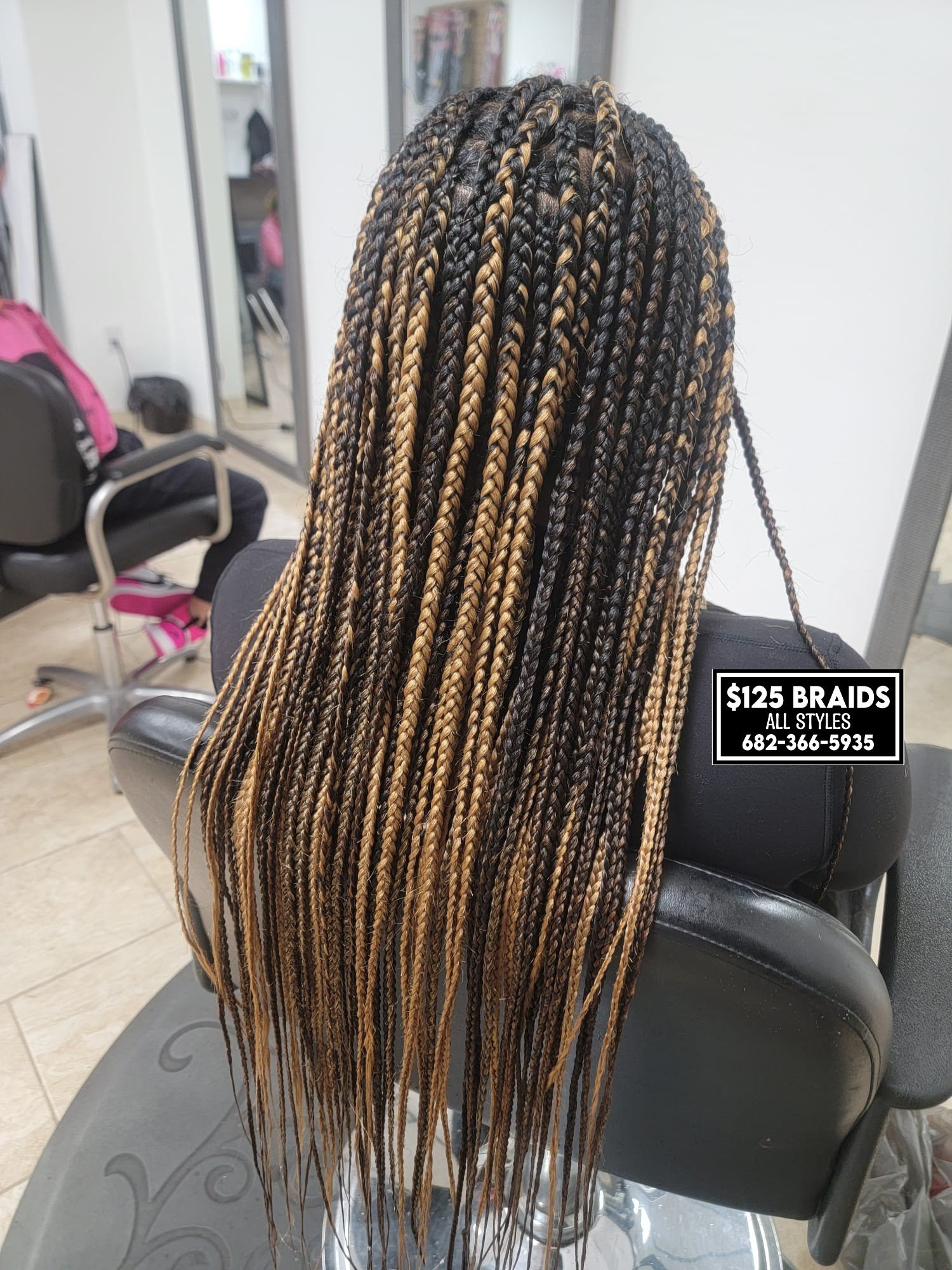 $125 african braids
