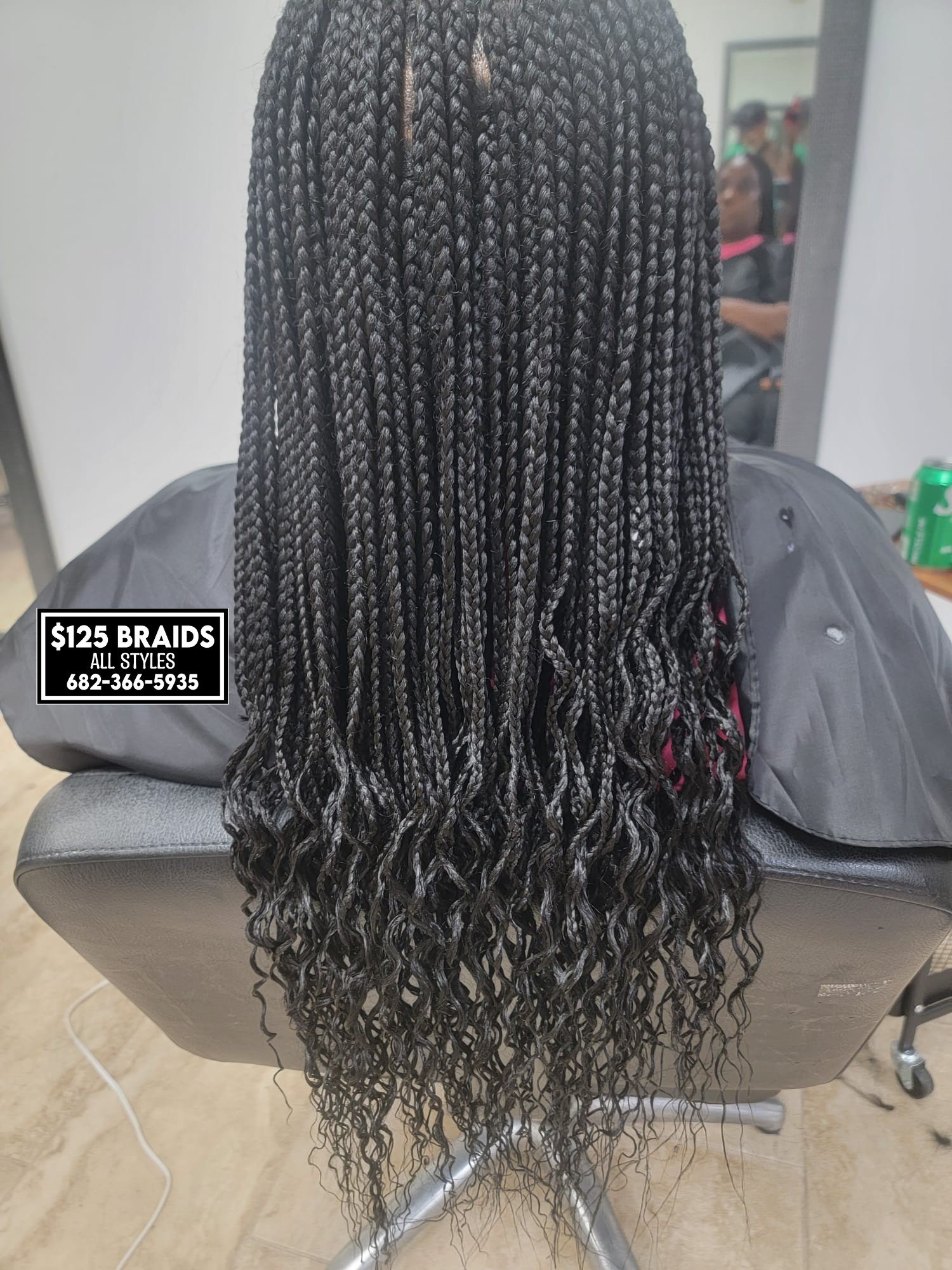 $125 african braids