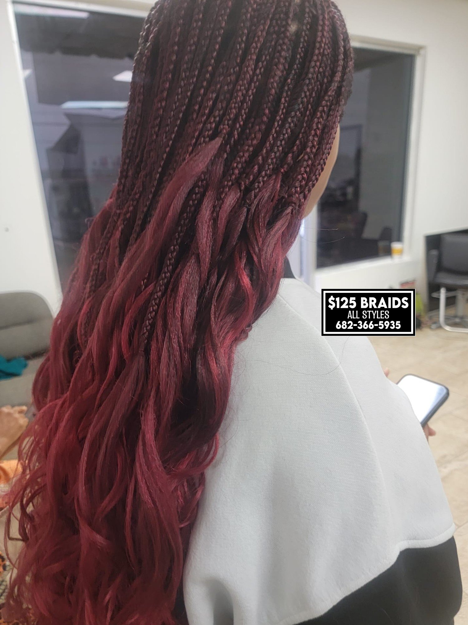 $125 african braids