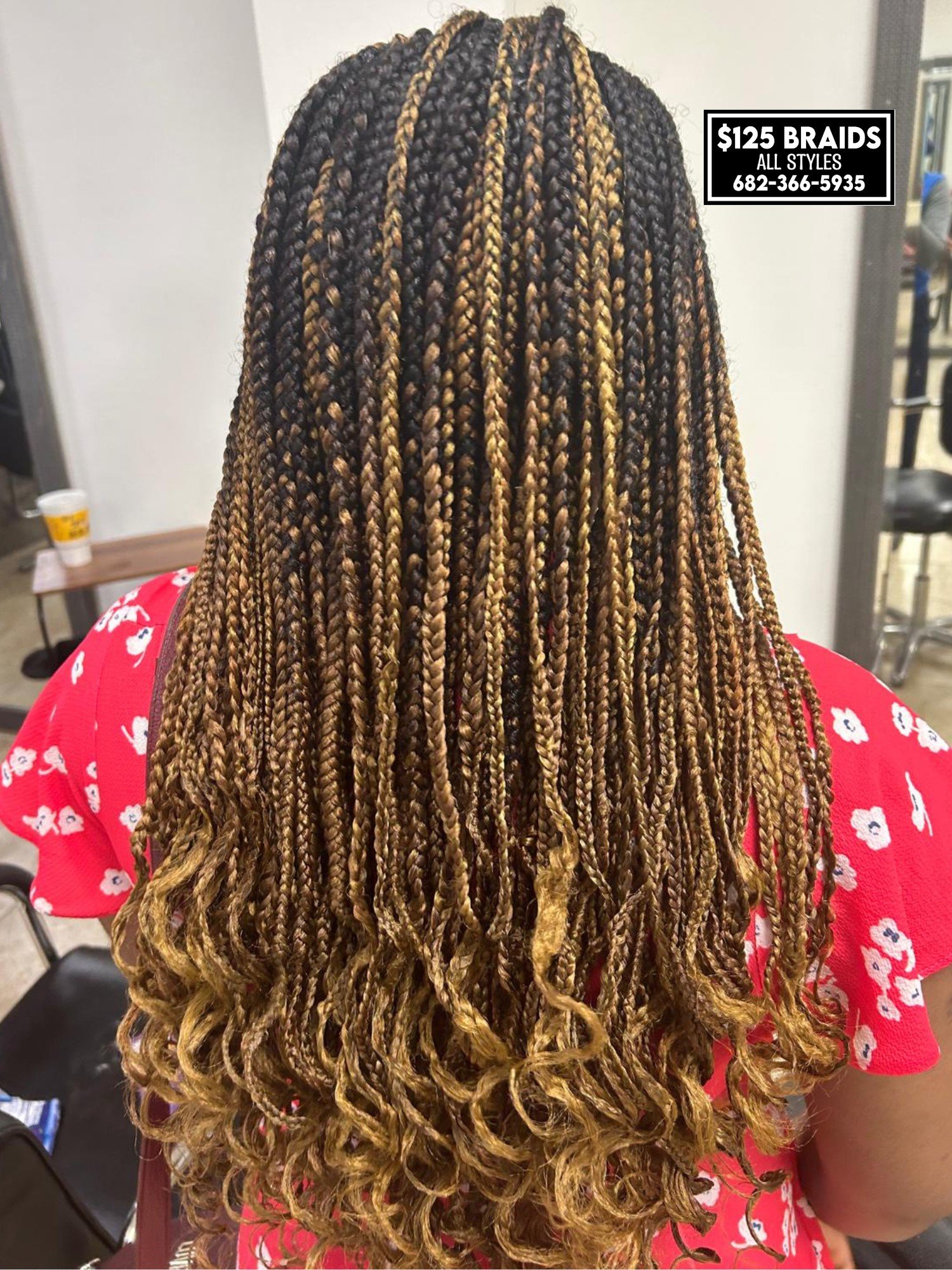 $125 african braids
